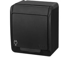 Kištukinis lizdas ELEKTRO-PLAST HERMES, IP44