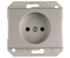 Kištukinis lizdas VILMA XP500, metalo spalvos
