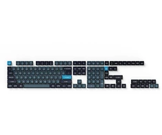 Klaviatūra Keychron Double Shot KSA PBT Full Keycap Set | Dark Pilkas &amp; Greyish Mėlyna