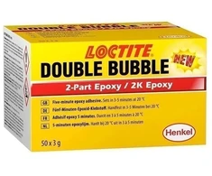 Klijai epoksidiniai 2-jų komponentų 5min 3g DOUBLE BUBBLE LOCTITE