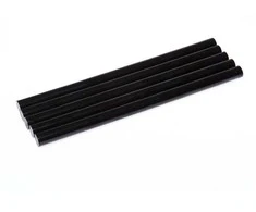 Klijų strypeliai BUHNEN 0119, juodi, 11,2×200 mm, 5 vnt.