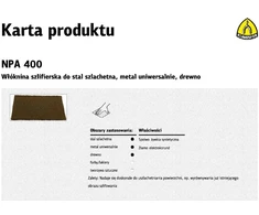 KLINGSPOR NEAUSTINIO PLUOŠTO LAKŠTAS 152x229mm MEDIUM