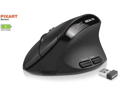 Kompiuterio pelė REAL-EL RM-490W Ergonomiška