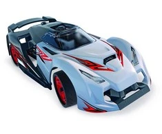 Konstruktorius Clementoni Supercar 75057BL, plastikas