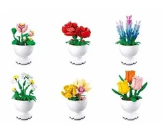 Konstruktorius Sluban Potted Plants M38-B1077, plastikas