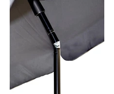 KOOPMAN Sodo skėtis 185 cm antracitas