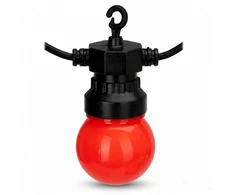 KOOPMAN SODO GIRLIANDA PARTY LIGHT 20LED G50 14,5M SU LAIKMAČIU, JUNGAMA, SPALVOTA 331494