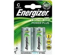 Kraunami elementai Energizer C 2500 mAh, 2 vnt.