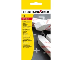 Kreida EberhardFaber, 12vnt, kvadratinė, baltos spalvos