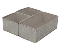 Krepšelių rinkinys Domoletti, tekstilė, 3vnt