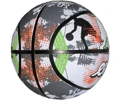 Pilka krepšiniui Enero Solid R.7 pilkai balta