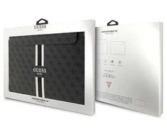 Guess rankovė GUCS16P4RPSK 16 colių juoda rankovė 4G juostelės