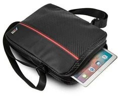 BMW BMTB10CAPRBK Planšetė Bag 10″ Carbon / Raudona Stripe