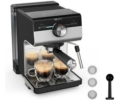 Krups Authentic+ XP384E10 Pusiau automatinis Espresso Kavos aparatas 2 L