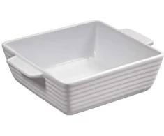 Küchenprofi Burgundy – Porcelain roaster / square baking dish 15×15×5 cm