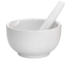 Küchenprofi - Porcelain Mortar for Spices and Seeds 12x6.5 cm