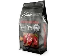 Kudo Raudona Meat&amp;Vegetables Medium/Maxi Adult sausas Maistas šunims 3kg