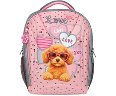 Kuprinė Belmil 338-82 Rožinė Heart Puppy