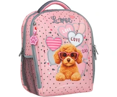 Kuprinė Belmil 338-82 Rožinė Heart Puppy
