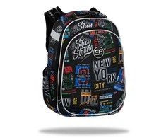 Kuprinė CoolPack Big City, juoda/įvairių spalvų