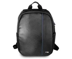 BMW Kuprinė Carbon Navy Stripe 15", Juoda