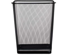 Kvadratinė šiukšliadėžė OKKO 68405, 20 l, juoda