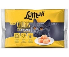 La_Murr Šlapias kačių maistas La Murr 0.4kg, 4 vnt.