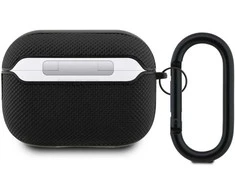 Lacoste Petit Pique Croc Logo Patch dėklas skirtas AirPods Pro 2 juodos spalvos