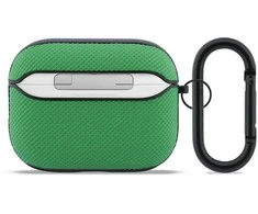 Lacoste Petit Pique Croc Logo Patch dėklas skirtas AirPods Pro 3 Žalias