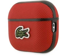 Lacoste Petit Pique Croc Logo Patch dėklas skirtas AirPods Pro 2 raudinos spalvos