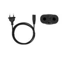Laidas BLOW 2-PIN M, 2-PIN F, 3m, juodas 98-202