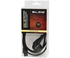 Laidas BLOW EURO M, C5 F, 1.5m, juodas 98-204