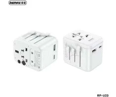 Laidinis įkroviklis REMAX ASTRO series RP-U23 EU/US/CN/AU 2.4A baltos spalvos