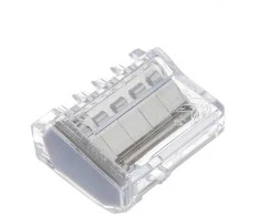 Laidų jungė Pawbol E.4183K-5, 5 x 2.5 mm², pilka, 5 vnt.