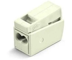 Laidų jungės šviestuvams Wago 224-112, 2×0,5-2,5 mm², 5 vnt.