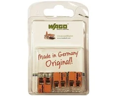 Laidų jungės Wago 221-612, 2 x 0,5-6 mm², 3 vnt.