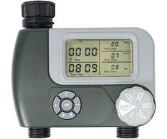 Laistymo programatorius PNI WT10, LCD ekranas, 3/4 jungtis, 2 išėjimai, žalias