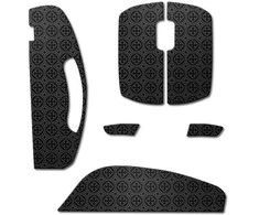 Pelė Lamzu Thorn Grip - juodos spalvos