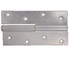 Lankstas durims Kurzemes, 12.5 cm, sidabro