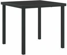 Lauko baldų komplektas Sodo valgomojo komplektas 3 pcs Pilka