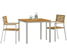 Lauko baldų komplektas Sodo valgomojo komplektas 3 pcs