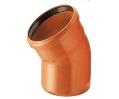 Lauko kanalizacijos alkūnė Wavin, Ø 110 mm, 22°