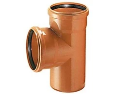 Lauko kanalizacijos trišakis Magnaplast, Ø 110 / 110 mm, 87°
