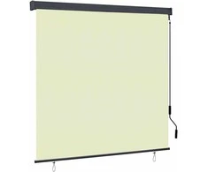Lauko roletas, 160x250 cm, kreminės spalvos