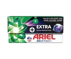 LAUNDRY PODS ARIEL Juodas 26GAB