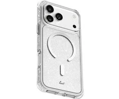 Laut Aero Sparkle dėklas Apple iPhone 17 Pro, Crystal Sidabrinis