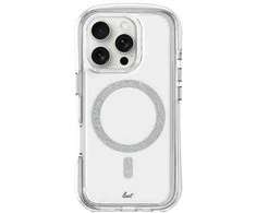 Laut Aero Sparkle dėklas skirtas Apple iPhone 16 Pro Max, Crystal Silve