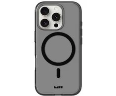 Laut Crystal-M dėklas skirtas Apple iPhone 16 Pro, Juodas Crystal