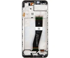 LCD ekranas + jutiklinis blokas Samsung A037G Galaxy A03s Juodas (pakeitimų paketas)