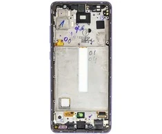 LCD ekranas + jutiklinis blokas Samsung A528B Galaxy A52s 5G Light Violet (pakeitimų paketas)